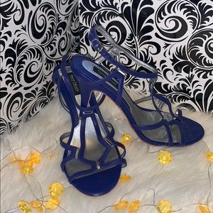 Blue Strappy WHBM Heels